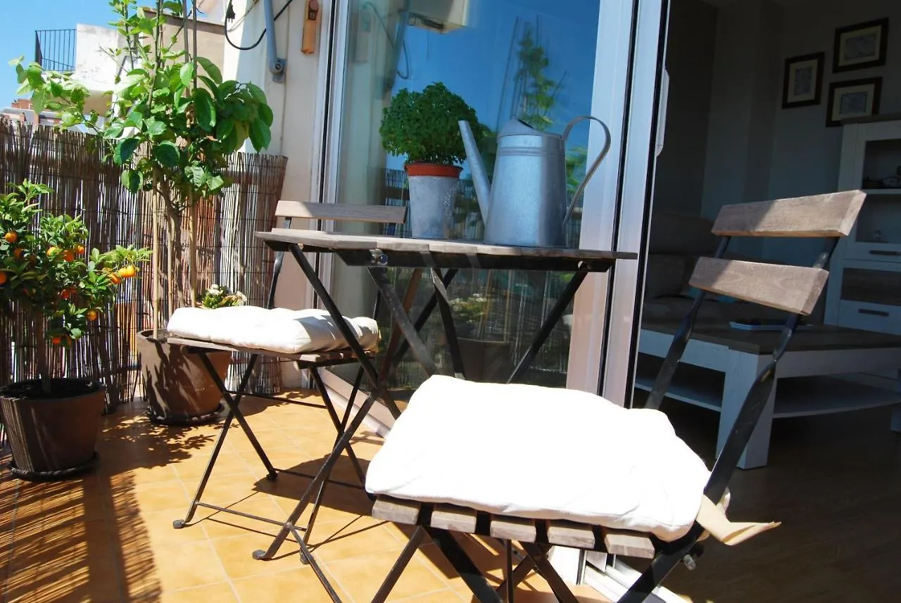 Panier En Osier - Panier En Osier - Charming Apartment W/Private Terrace 2Min From Sea Vilassar De Mar