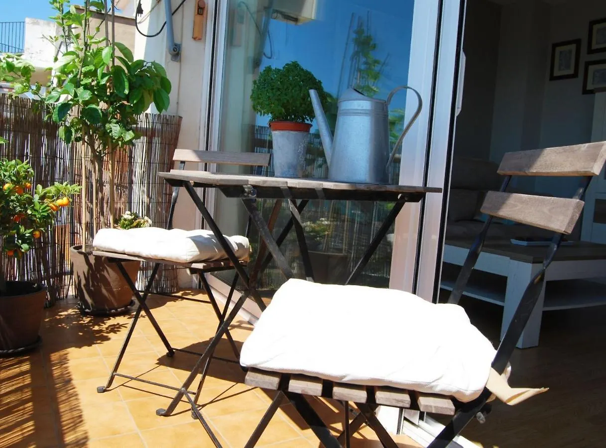 Panier En Osier - Panier En Osier - Charming Apartment W/Private Terrace 2Min From Sea Vilassar De Mar Spain